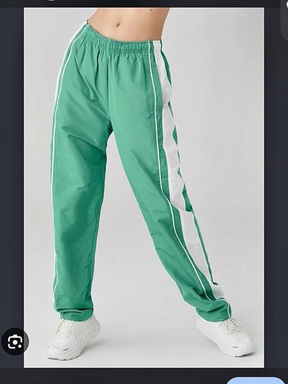 Alo Racetrack Jogger Color Block Track Pants Size Medium NWT